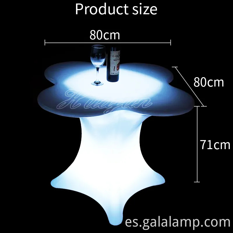 Asientos de cubos LED contemporáneos para reuniones al aire libre elegantes